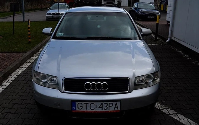 Audi A4 cena 9900 przebieg: 295000, rok produkcji 2000 z Sośnicowice małe 106